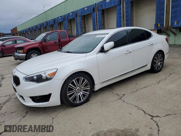 2014 Kia Cadenza Premium with VIN KNALN4D73E5126311, listed as a Copart auction lot 81577174 with 149,987 mi miles and Clean Title. Bid and sale history available at carsss.com. Image 1.