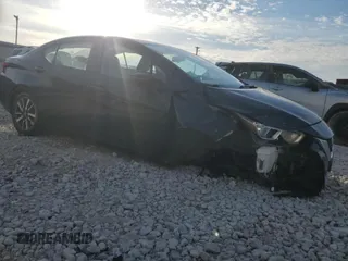 2021 Nissan Versa SV with VIN 3N1CN8EV8ML890616, listed as a Copart auction lot 47128505 with 73,006 mi miles and Salvage Title. Bid and sale history available at DreamBid. Image 4.
