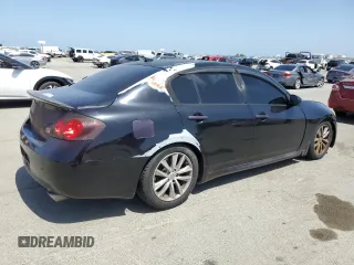 2007 Infiniti G35 Sedan Journey with VIN JNKBV61E47M718627, listed as a Copart auction lot 53912615 with 199,189 mi miles and Salvage Title. Bid and sale history available at carsss.com. Image 3.