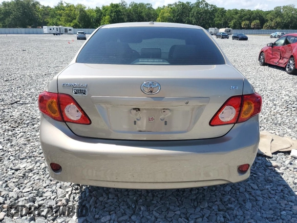 2009 Toyota Corolla with VIN 1NXBU40E49Z138013, listed as a Copart auction lot 51240895 with 53,145 mi miles and Salvage Title. Bid and sale history available at carsss.com. Image 6.