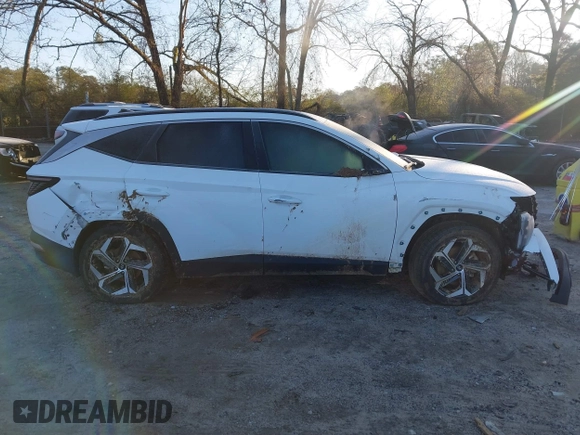 2023 Hyundai Tucson SEL with VIN 5NMJF3AE1PH268144, listed as a IAAI auction lot 41760960 with 58,613 mi miles and . Bid and sale history available at carsss.com. Image 13.