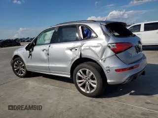 2016 Audi SQ5 Premium Plus with VIN WA1CCAFP8GA052179, listed as a Copart auction lot 63912814 with 0 mi miles and Salvage Title. Bid and sale history available at carsss.com. Image 2.