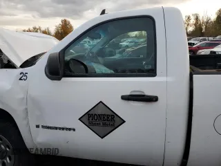 2008 GMC Sierra 1500 Work Truck with VIN 1GTEC14C18Z306686, listed as a Copart auction lot 80549224 with Not provided miles and Salvage title. Bid and sale history available at DreamBid. Image 7.
