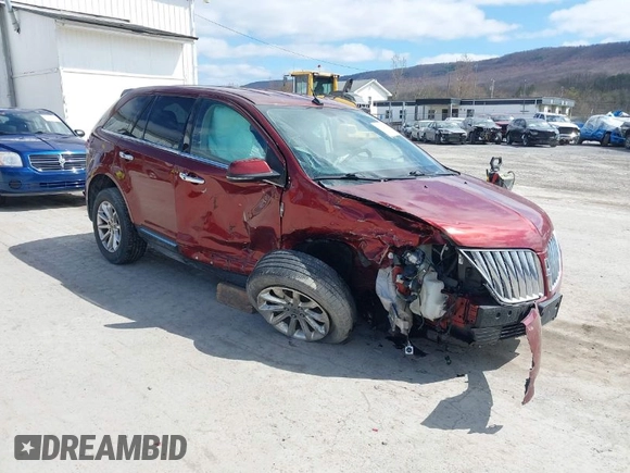 2015 Lincoln MKX with VIN 2LMDJ8JK3FBL24337, listed as a IAAI auction lot 41913926 with 142,619 mi miles. Bid and sale history available at carsss.com. Image 1.