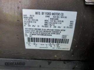 2021 Ford Explorer XLT with VIN 1FMSK7DH3MGB39284, listed as a Copart auction lot 51348135 with 54,512 mi miles and Salvage Title. Bid and sale history available at carsss.com. Image 12.