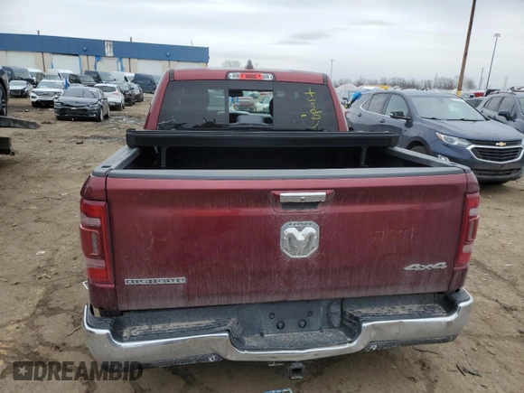 2019 Ram 1500 Big Horn/Lone Star with VIN 1C6RRFFG7KN674938, listed as a Copart auction lot 47053805 with 74,790 mi miles and Clean Title. Bid and sale history available at carsss.com. Image 6.