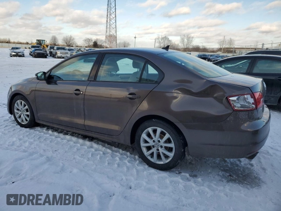 2011 Volkswagen Jetta Sedan SE with VIN 3VWDX7AJXBM339004, listed as a Copart auction lot 86895374 with 146,953 mi miles and Salvage Title. Bid and sale history available at carsss.com. Image 2.