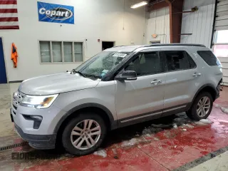 2018 Ford Explorer XLT with VIN 1FM5K8D87JGC82883, listed as a Copart auction lot 87643385 with 61,656 mi miles and Salvage Title. Bid and sale history available at carsss.com. Image 1.