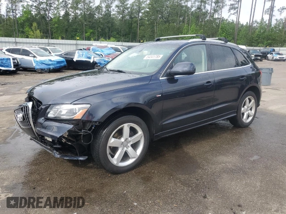 2012 Audi Q5 Premium Plus with VIN WA1DKAFP0CA136790, listed as a Copart auction lot 54341785 with 94,101 mi miles and Salvage title. Bid and sale history available at DreamBid. Image 1.