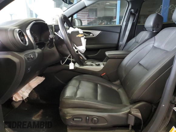2022 Chevrolet Blazer LT with VIN 3GNKBJRS7NS232468, listed as a Copart auction lot 50921425 with 30,367 mi miles and Salvage title. Bid and sale history available at DreamBid. Image 7.