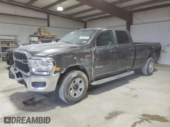 2022 Ram 2500 Big Horn with VIN 3C6UR5JJ0NG231857, listed as a Copart auction lot 46234295 with 67,138 mi miles and Salvage Title. Bid and sale history available at carsss.com. Image 1.