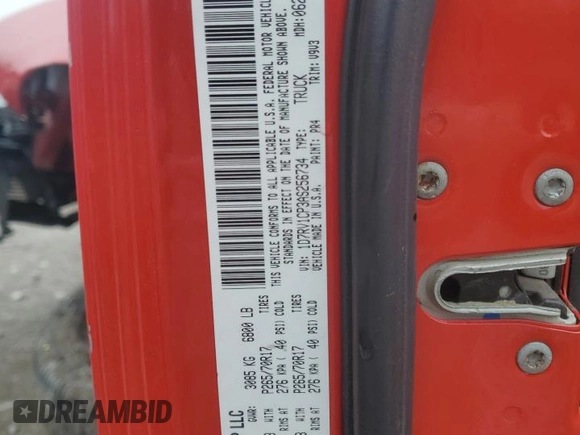 2010 Dodge 1500 SLT with VIN 1D7RV1CP3AS256734, listed as a Copart auction lot 42459025 with 209,487 mi miles and Salvage Title. Bid and sale history available at carsss.com. Image 14.