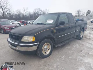 1998 Ford F-150 with VIN 1FTZX1763WNB98605, listed as a IAAI auction lot 41396443 with 116,084 mi miles and . Bid and sale history available at DreamBid. Image 2.
