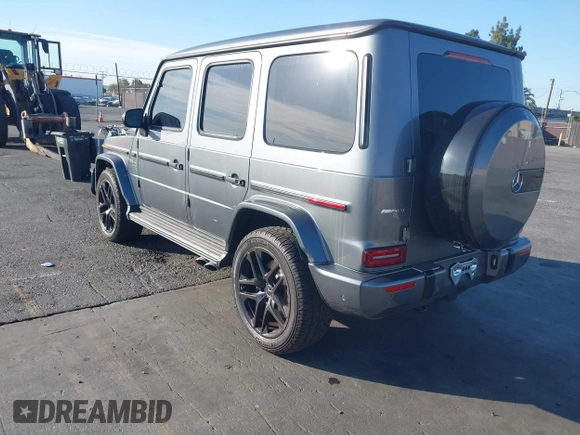 2021 Mercedes-Benz G with VIN W1NYC7HJ3MX397791, listed as a IAAI auction lot 41626196 with 4,165 mi miles. Bid and sale history available at carsss.com. Image 3.