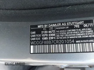 2012 Mercedes-Benz C 300 Sport with VIN WDDGF8BB7CR201054, listed as a IAAI auction lot 42240771 with 171,416 mi miles and . Bid and sale history available at DreamBid. Image 9.