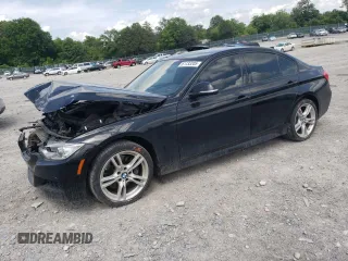 2014 BMW 3 Series 335i xDrive with VIN WBA3B9G50ENR92595, listed as a Copart auction lot 61133205 with 185,516 mi miles and Clean title. Bid and sale history available at DreamBid. Image 1.