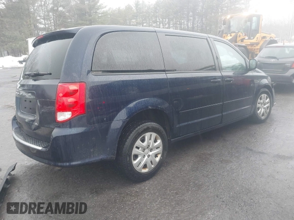 2016 Dodge Grand Caravan SE with VIN 2C4RDGBG3GR258639, listed as a IAAI auction lot 41687082 with 99,616 mi miles and . Bid and sale history available at DreamBid. Image 4.