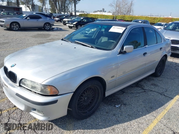 2001 BMW 5 Series 525i with VIN WBADT43431GX21028, listed as a IAAI auction lot 41750416 with Not Provided miles and . Bid and sale history available at DreamBid. Image 17.