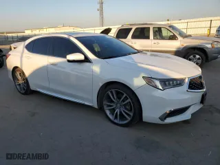 2019 Acura TLX w/Technology Pkg with VIN 19UUB2F48KA007732, listed as a Copart auction lot 42254115 with 63,123 mi miles and Salvage Title. Bid and sale history available at carsss.com. Image 4.