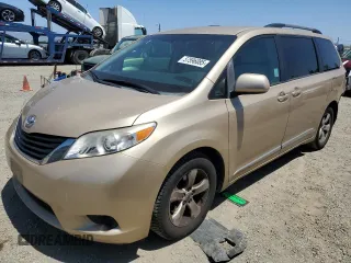 2011 Toyota Sienna LE AAS with VIN 5TDKK3DC8BS127491, listed as a Copart auction lot 57596085 with 148,406 mi miles and Salvage title. Bid and sale history available at DreamBid. Image 1.