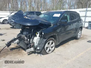 2018 Jeep Compass Latitude with VIN 3C4NJDBB1JT265894, listed as a IAAI auction lot 42109967 with 92,944 mi miles and . Bid and sale history available at DreamBid. Image 18.