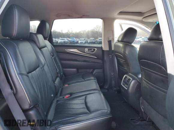 2016 Infiniti QX60 with VIN 5N1AL0MM2GC508628, listed as a Copart auction lot 85034354 with 117,245 mi miles and Salvage Title. Bid and sale history available at DreamBid. Image 12.