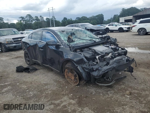 2010 Buick LaCrosse CX with VIN 1G4GB5EGXAF129997, listed as a Copart auction lot 61056505 with Not provided miles and Salvage title. Bid and sale history available at DreamBid. Image 4.