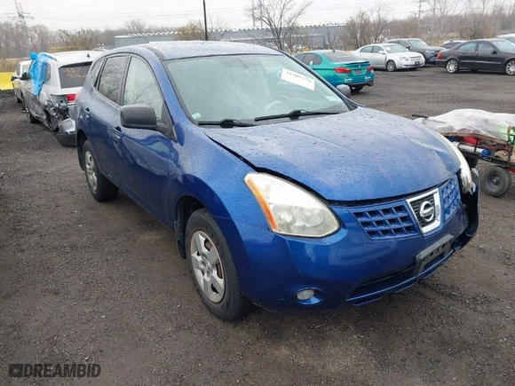 2009 Nissan Rogue S with VIN JN8AS58V59W178349, listed as a IAAI auction lot 41909370 with 110247 miles. Bid and sale history available at carsss.com. Image 1.