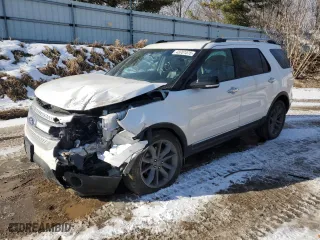 2014 Ford Explorer XLT with VIN 1FM5K8D81EGA48387, listed as a Copart auction lot 43701575 with 111,753 mi miles and Clean Title. Bid and sale history available at carsss.com. Image 1.