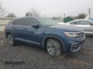 2021 Volkswagen Atlas SEL with VIN 1V2SE2CA1MC205081, listed as a Copart auction lot 48552105 with 81,044 mi miles and Salvage title. Bid and sale history available at DreamBid. Image 4.