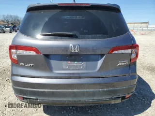 2021 Honda Pilot Special Edition with VIN 5FNYF6H25MB088495, listed as a Copart auction lot 50531355 with 0 mi miles and Salvage Title. Bid and sale history available at carsss.com. Image 6.