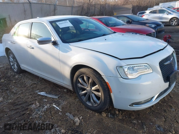 2018 Chrysler 300 Limited with VIN 2C3CCAKG1JH296670, listed as a IAAI auction lot 41691911 with 121,508 mi miles. Bid and sale history available at carsss.com. Image 1.