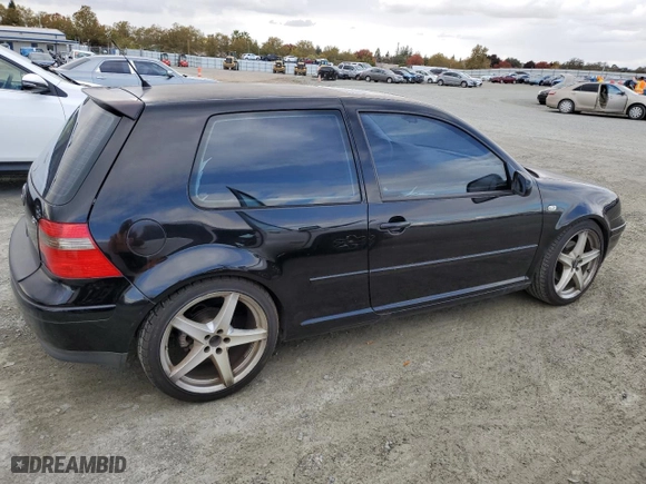 2003 Volkswagen GTI with VIN 9BWDE61J634027381, listed as a Copart auction lot 80797874 with 147,427 mi miles and Clean Title. Bid and sale history available at carsss.com. Image 3.