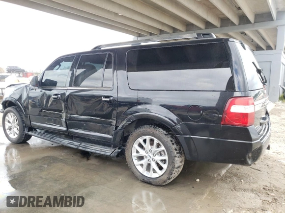 2016 Ford Expedition Max Limited с VIN 1FMJK1KT7GEF32012, выставлен на аукционе Copart как лот 80688684 с пробегом 69 845 миль миль и Списание • Salvage title. История ставок и продаж доступна на DreamBid. Изображение 2.