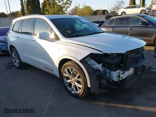 2020 Cadillac XT6 AWD Sport with VIN 1GYKPGRS3LZ197788, listed as a IAAI auction lot 41334435 with 108,688 mi miles. Bid and sale history available at carsss.com. Image 1.