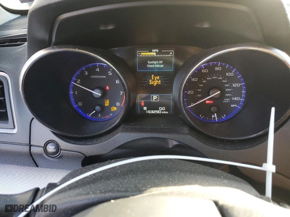 2017 Subaru Legacy Premium with VIN 4S3BNAH61H3042163, listed as a Copart auction lot 43441185 with 163,290 mi miles and Salvage Title. Bid and sale history available at carsss.com. Image 9.