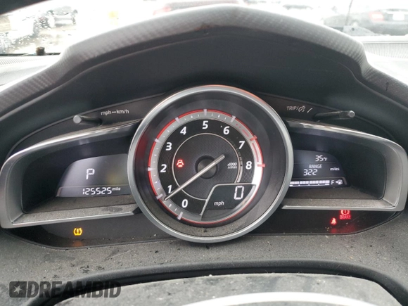 2014 Mazda 3 S Touring with VIN JM1BM1V37E1126170, listed as a Copart auction lot 43873865 with 125,525 mi miles and Salvage Title. Bid and sale history available at DreamBid. Image 9.