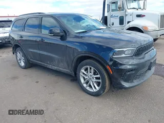 2024 Dodge Durango GT Plus z VIN 1C4RDJDG0RC163865, wystawiony jako IAAI lot #41425316 z przebiegiem 18 882 mil mil oraz . Historia ofert i sprzedaży dostępna na DreamBid. Obrazek 1.
