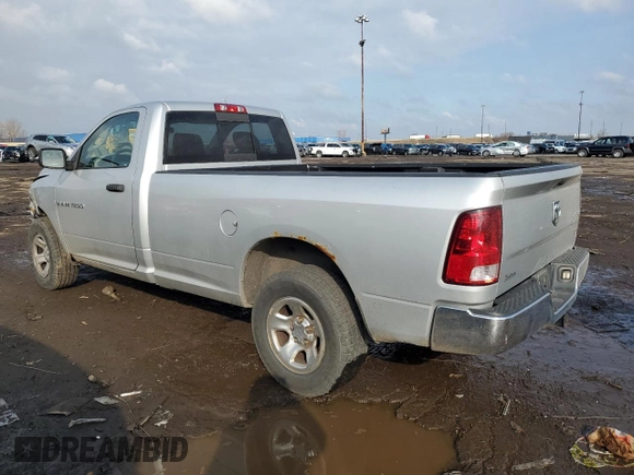 2011 Ram 1500 ST with VIN 3D7JV1EP0BG563457, listed as a Copart auction lot 52670745 with 114,488 mi miles and Clean Title. Bid and sale history available at carsss.com. Image 2.