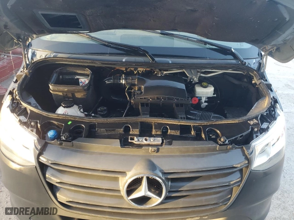 2019 Mercedes-Benz Sprinter Cargo Van with VIN WD4PF0CD5KP091116, listed as a Copart auction lot 74948144 with NaN miles and Non Repairable. Bid and sale history available at carsss.com. Image 12.