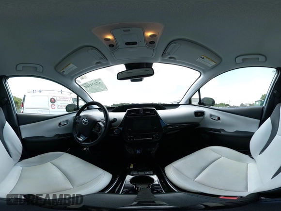 2019 Toyota Prius L Eco z VIN JTDKARFU8K3095669, wystawiony jako IAAI lot #42334160 z przebiegiem 59 882 mil mil oraz . Historia ofert i sprzedaży dostępna na DreamBid. Obrazek 18.