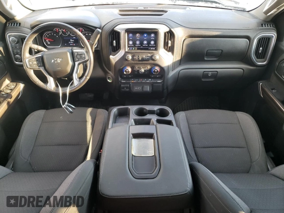2021 Chevrolet Silverado 1500 RST with VIN 1GCRYEEDXMZ138249, listed as a Copart auction lot 88353205 with 48,338 mi miles and Salvage Title. Bid and sale history available at DreamBid. Image 8.