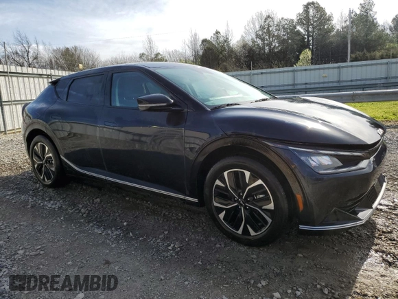 2023 Kia EV6 Wind with VIN KNDC34LA8P5127849, listed as a Copart auction lot 49097495 with 28,875 mi miles and Salvage Title. Bid and sale history available at carsss.com. Image 4.