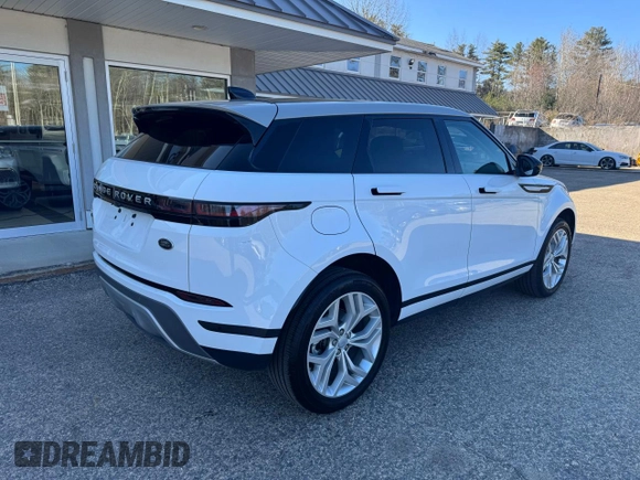 2020 Land Rover Range Rover Evoque S with VIN SALZJ2FX0LH040629, listed as a Copart auction lot 54973015 with 83,695 mi miles and Clean Title. Bid and sale history available at carsss.com. Image 4.