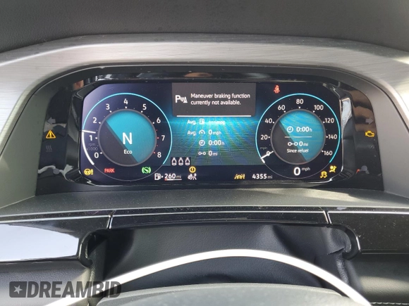 2025 Volkswagen Atlas SE z VIN 1V2JE2CA4SC205357, wystawiony jako Copart lot #51688695 z przebiegiem 4 355 mil mil oraz Szkoda całkowita • Salvage title. Historia ofert i sprzedaży dostępna na DreamBid. Obrazek 9.