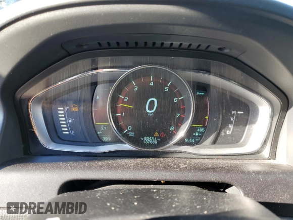 2014 Volvo XC60 R-Design Premier Plus with VIN YV4902DZ7E2528980, listed as a Copart auction lot 82535484 with 137,669 mi miles and Non Repairable. Bid and sale history available at DreamBid. Image 9.