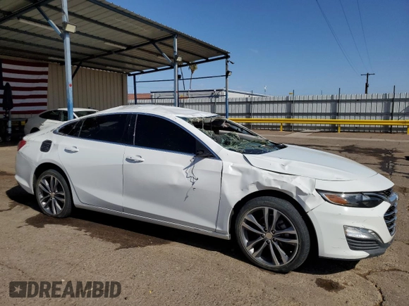2021 Chevrolet Malibu LT with VIN 1G1ZD5ST2MF045677, listed as a Copart auction lot 51630835 with Not Provided miles and Clean Title. Bid and sale history available at DreamBid. Image 4.