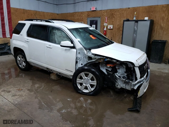 2015 GMC Terrain SLE with VIN 2GKALREK3F6282374, listed as a Copart auction lot 78330654 with 107,917 mi miles and Salvage Title. Bid and sale history available at carsss.com. Image 4.