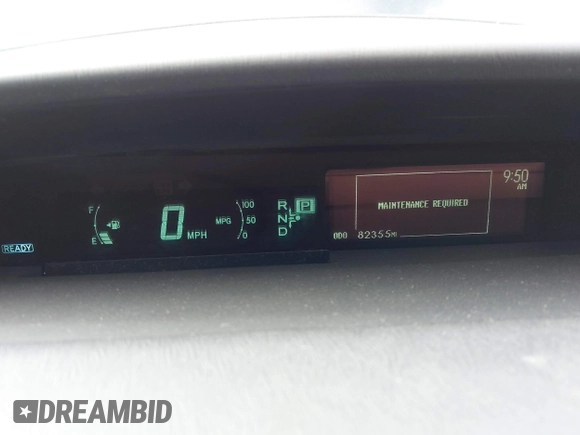 2012 Toyota Prius One with VIN JTDKN3DU8C5485214, listed as a IAAI auction lot 42136855 with 82,355 mi miles. Bid and sale history available at carsss.com. Image 7.