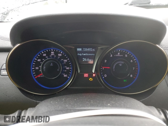 2014 Hyundai Genesis Coupe 2.0T with VIN KMHHT6KD1EU116459, listed as a Copart auction lot 86308684 with 126,492 mi miles and Salvage title. Bid and sale history available at DreamBid. Image 9.